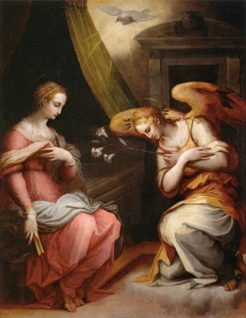 L'annunciazione - Louvre Parigi